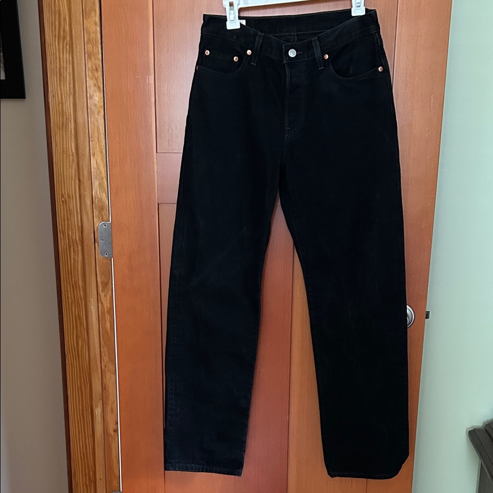 Levi’s 501 90’s, Black, EUC, size 28 waist 32 length
